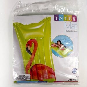 intex 2019 Fashion pool mat Lime Green Pink Flamingo  ￼